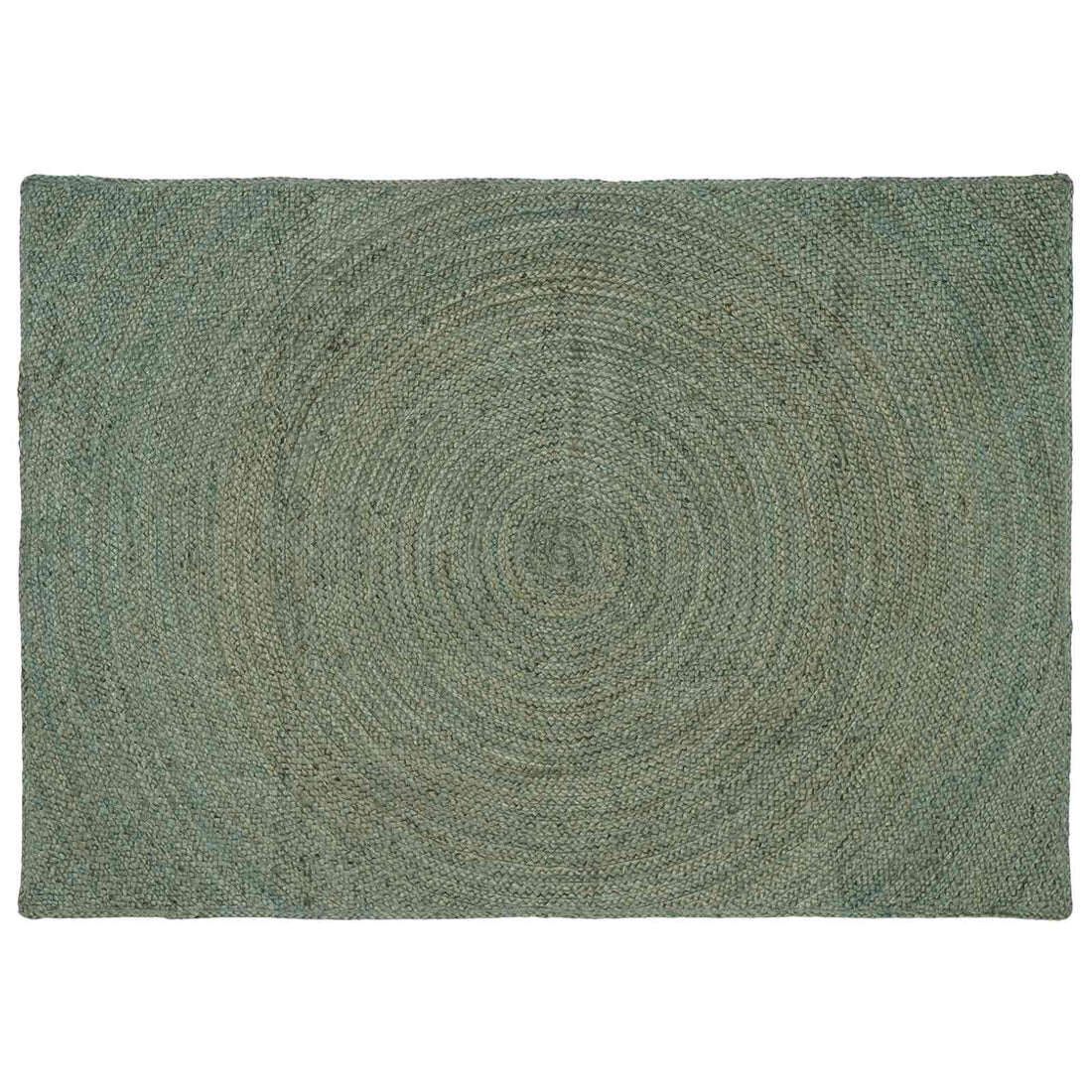 vidaXL Alfombras de área Verde oliva 140 x 200 cm yute