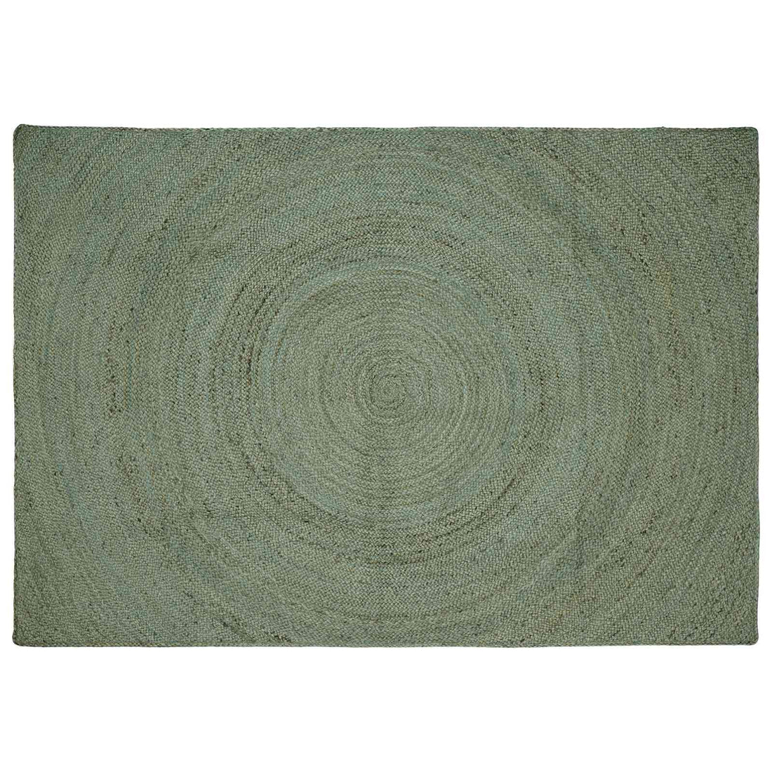 vidaXL Alfombras de área Verde oliva 160 x 230 cm yute