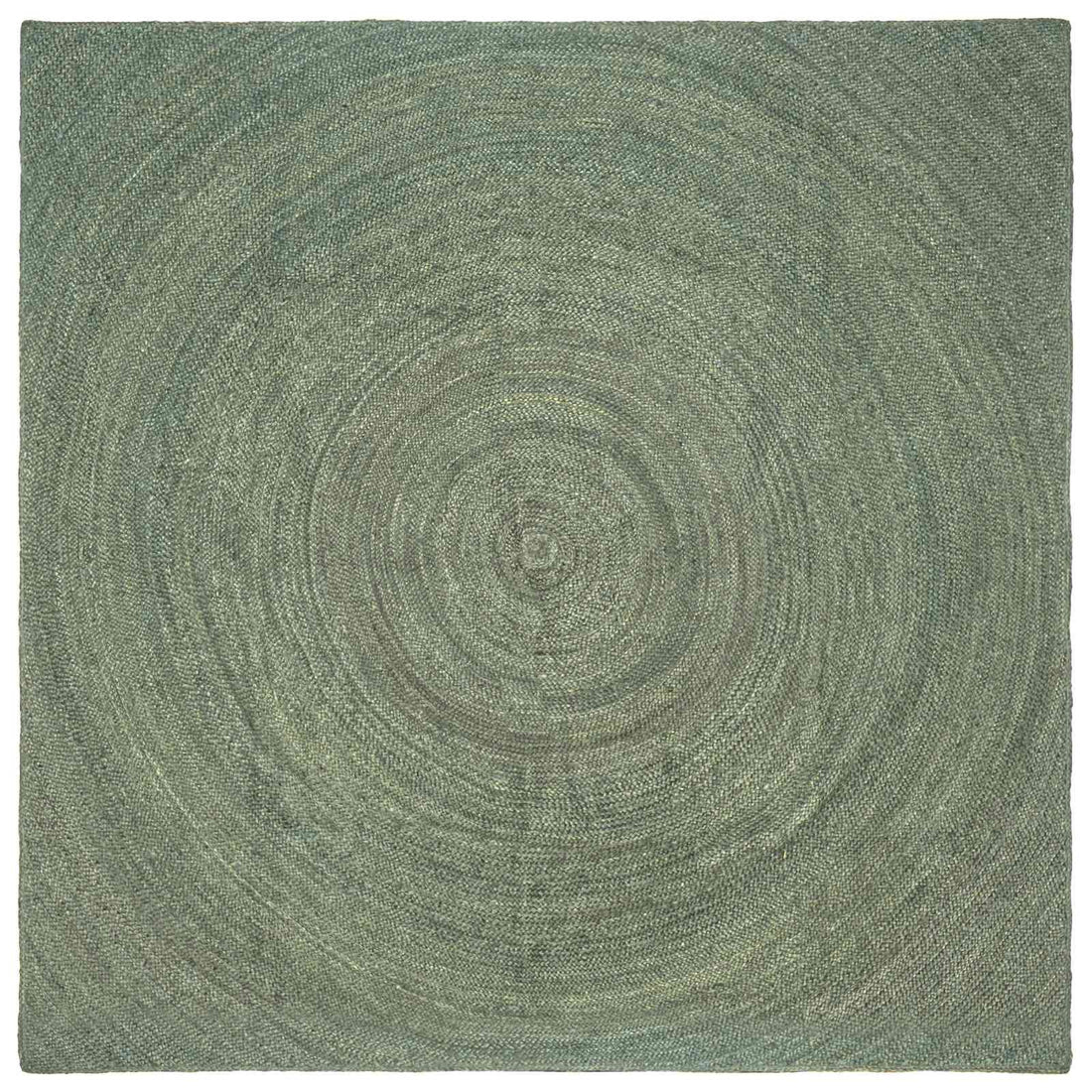 vidaXL Alfombras de área Verde oliva 240 x 240 cm yute