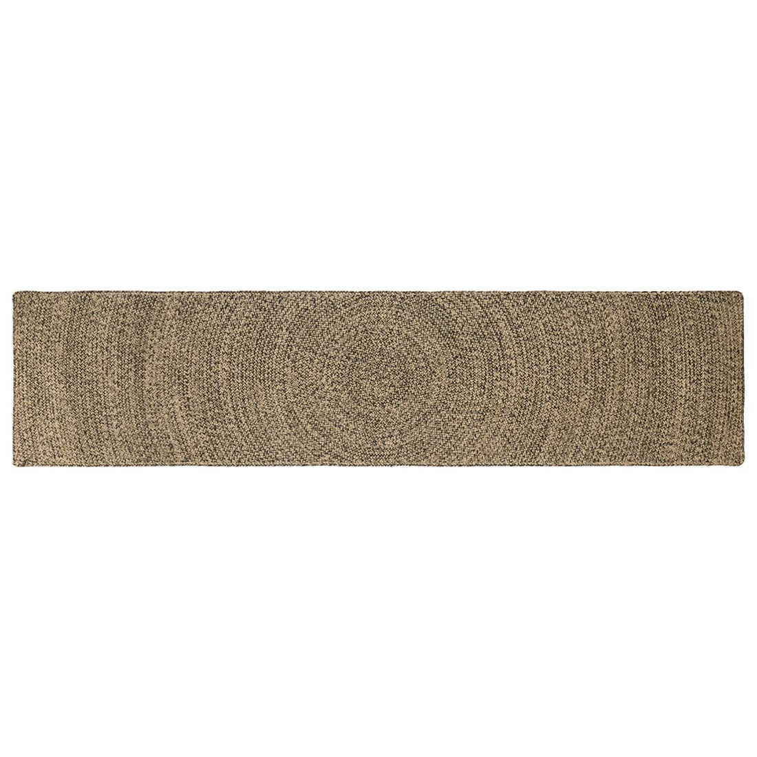 vidaXL Alfombra de área Natural y negro 60 x 250 cm yute
