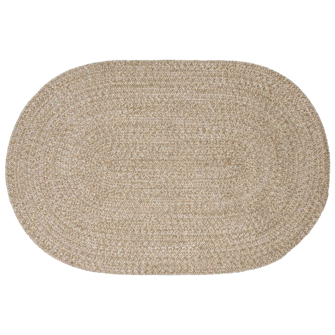 vidaXL Alfombras de área Blanco 100 x 152 cm yute