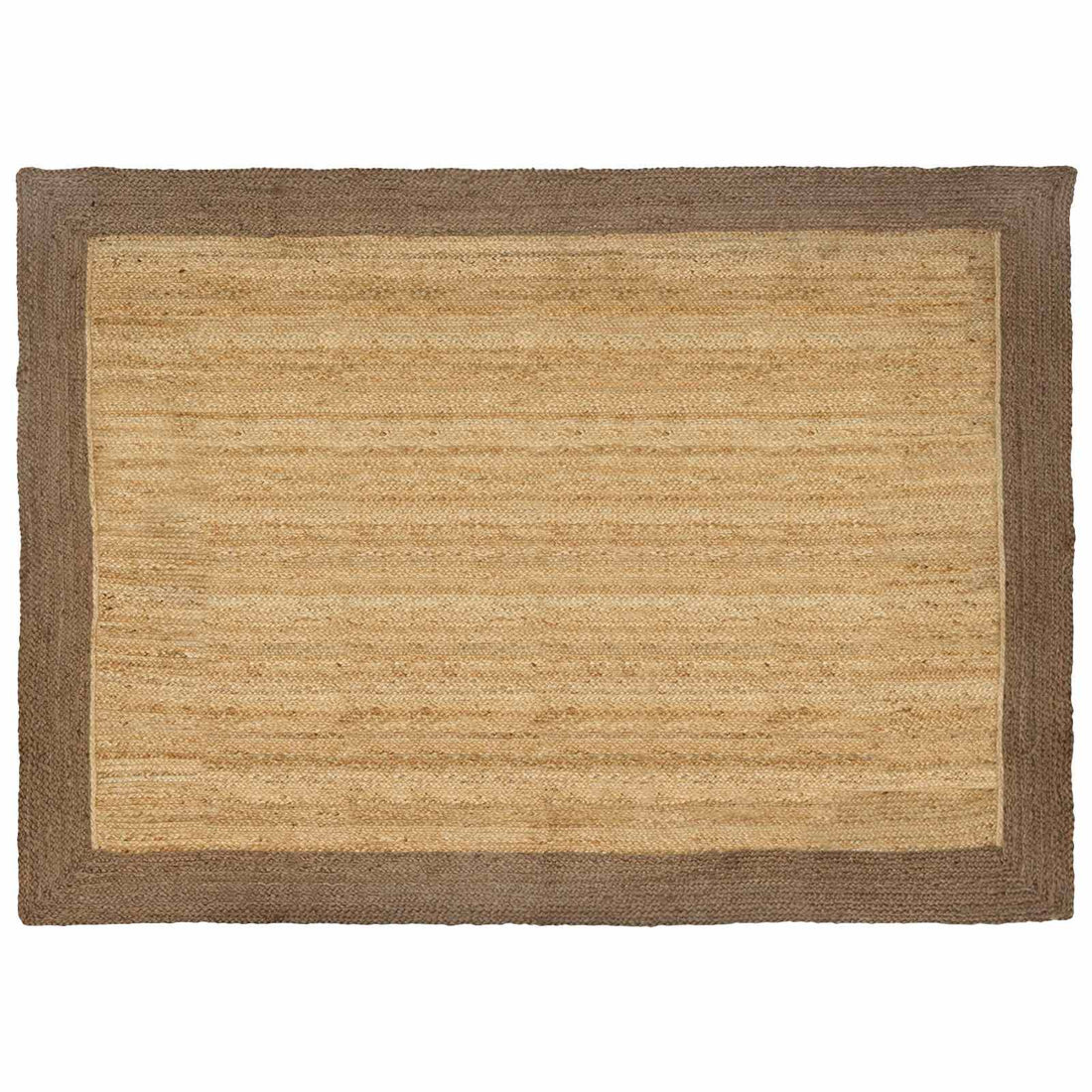 vidaXL Alfombra de área Gris 240 x 340 cm yute
