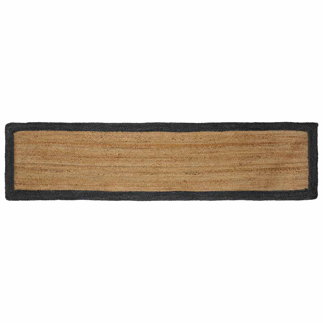 vidaXL Alfombra de área Gris oscuro 60 x 250 cm yute