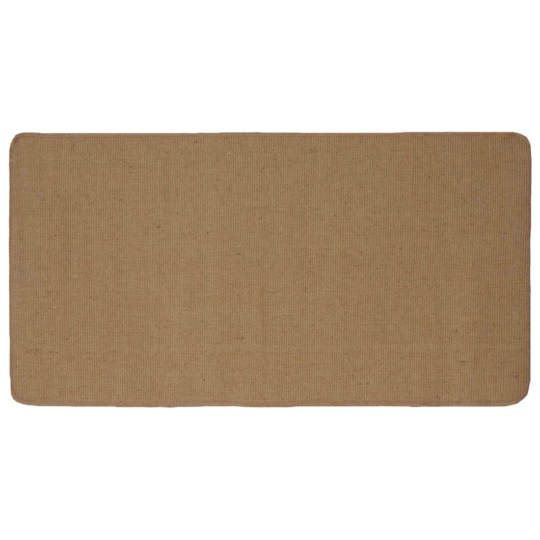 vidaXL Alfombra de área Marrón Claro 100 x 200 cm yute