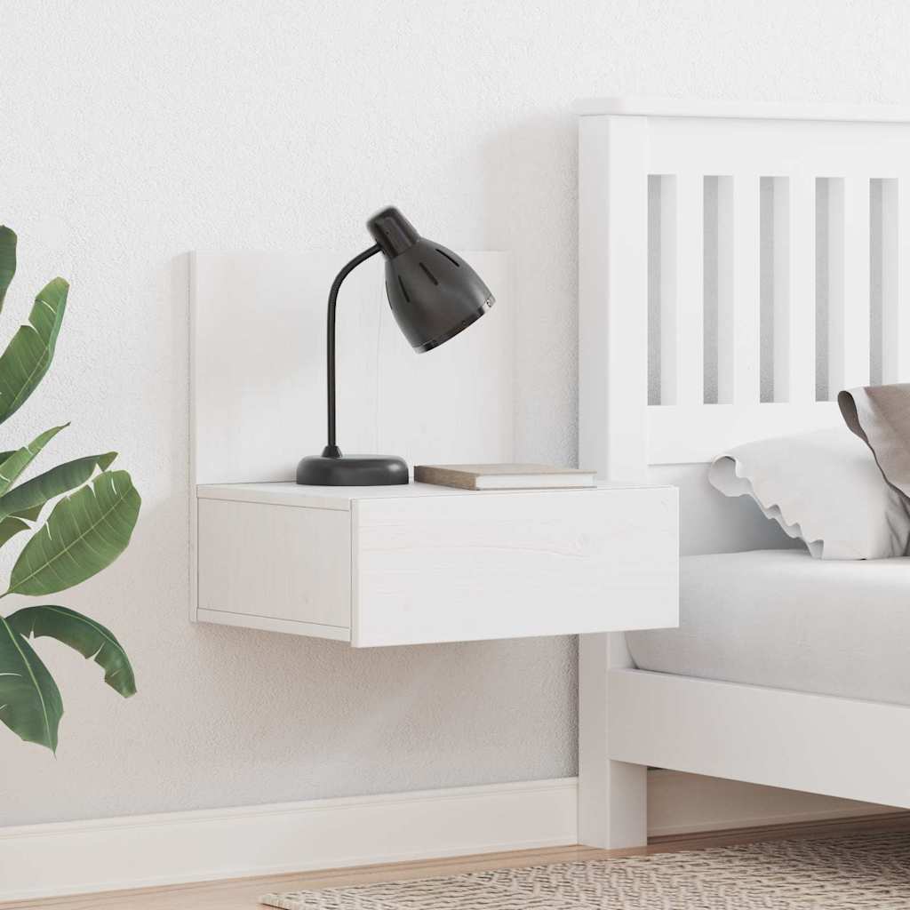 vidaXL Mesita de Noche 2 uds. 42 x 32,5 x 40 cm Madera maciza de pino