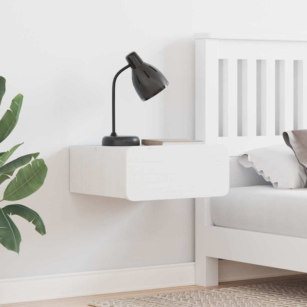 vidaXL Mesita de Noche 2 uds. 39 x 34 x 16,5 cm Madera maciza de pino