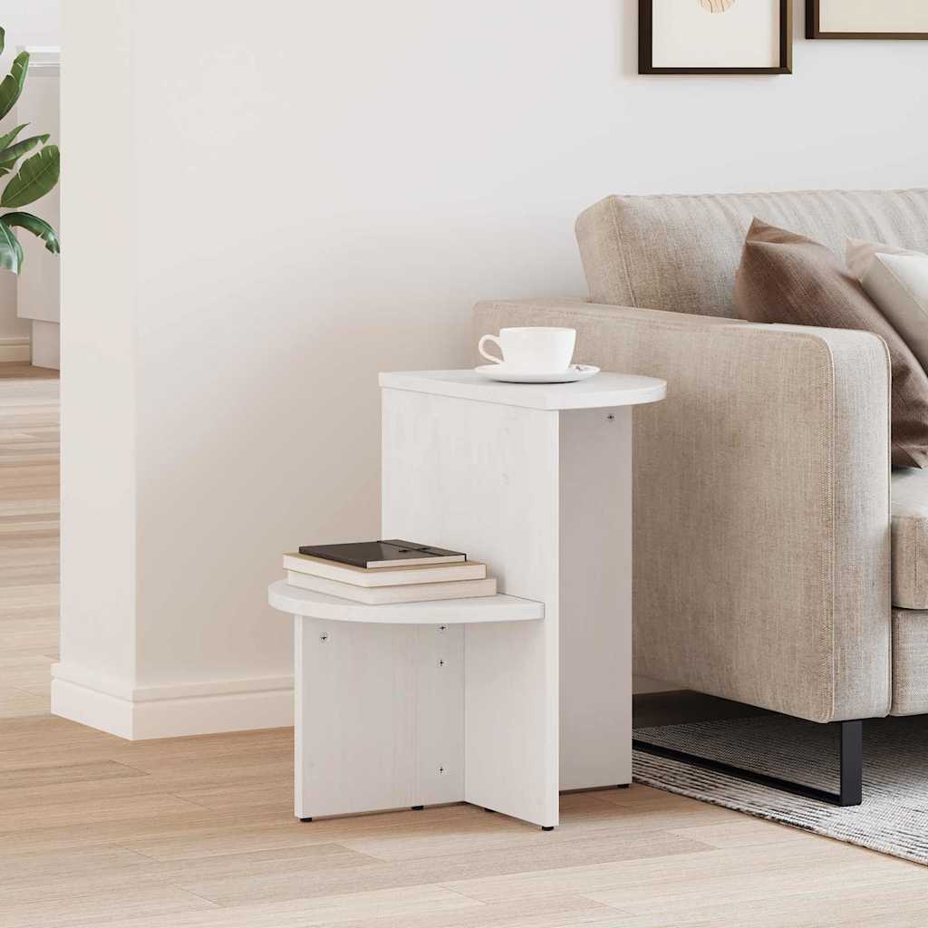vidaXL Mesa de Café 50 x 40 x 50 cm Madera maciza de pino