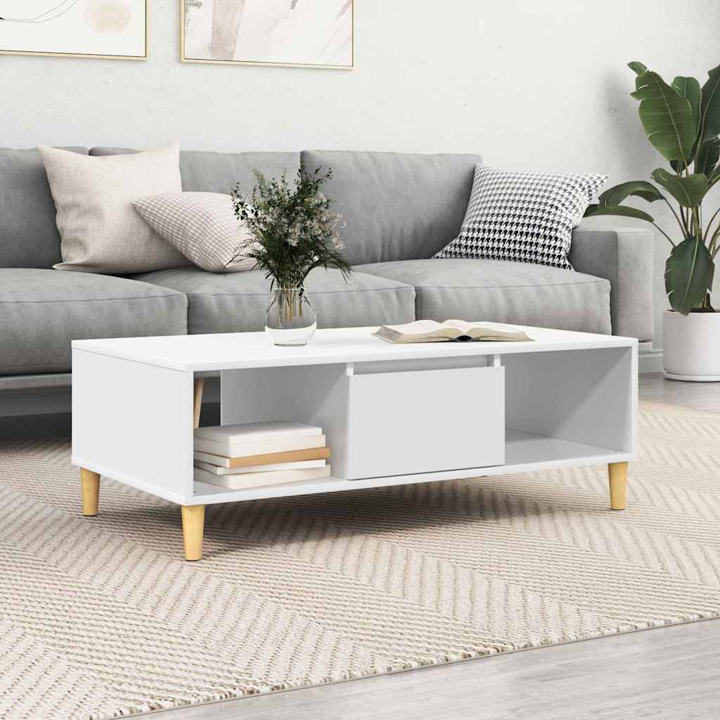vidaXL Mesa de Café 102 x 55 x 35 cm Madera de ingeniería