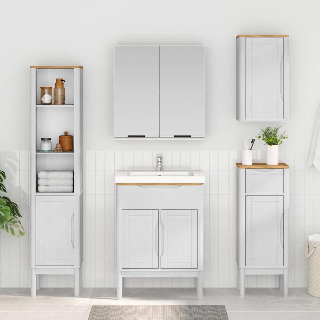 vidaXL Mueble de baño alto FLORO 35 x 30 x 160 cm