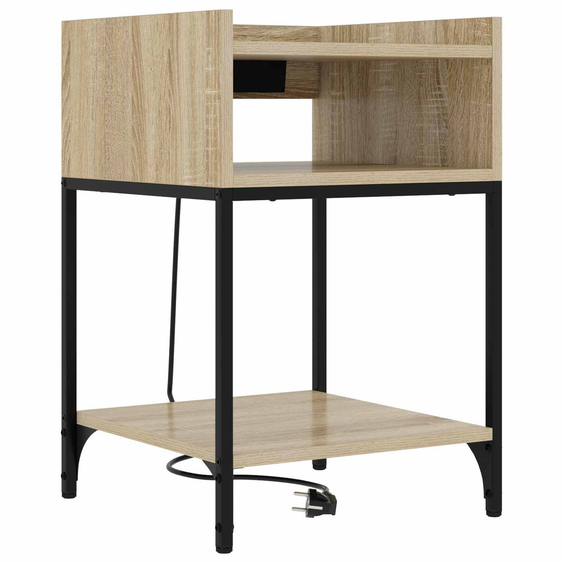 vidaXL Armario de Noche Roble Sonoma 40 x 40 x 61 cm