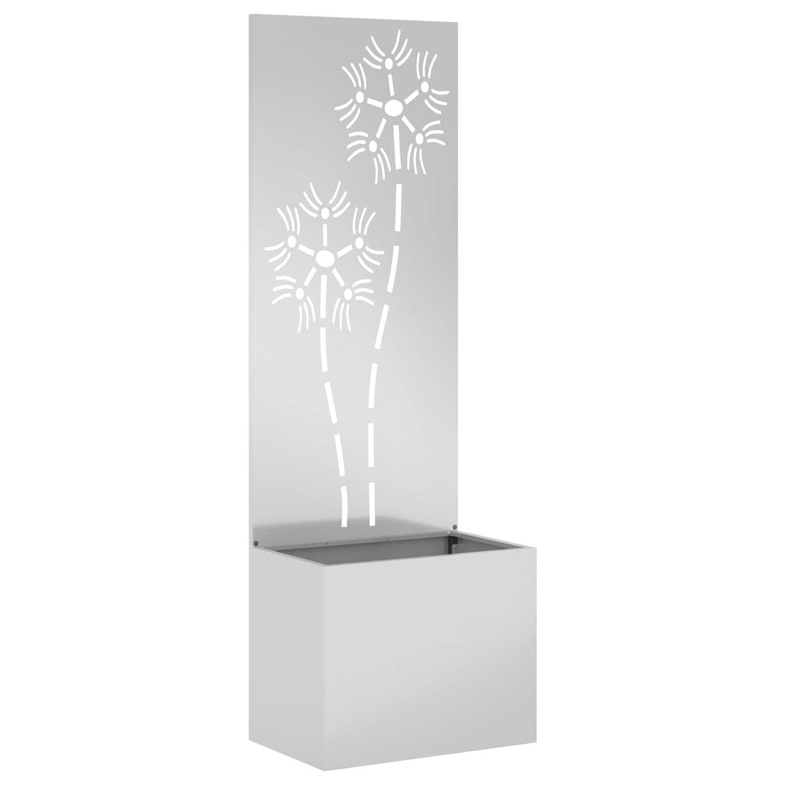 vidaXL Pantalla de Privacidad para Jardín Plateado 50 x 32 x 150 cm
