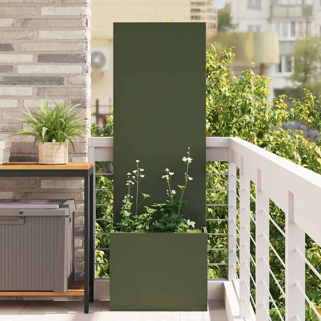 vidaXL Pantalla de Privacidad para Jardín Verde oliva 50 x 32 x 150 cm