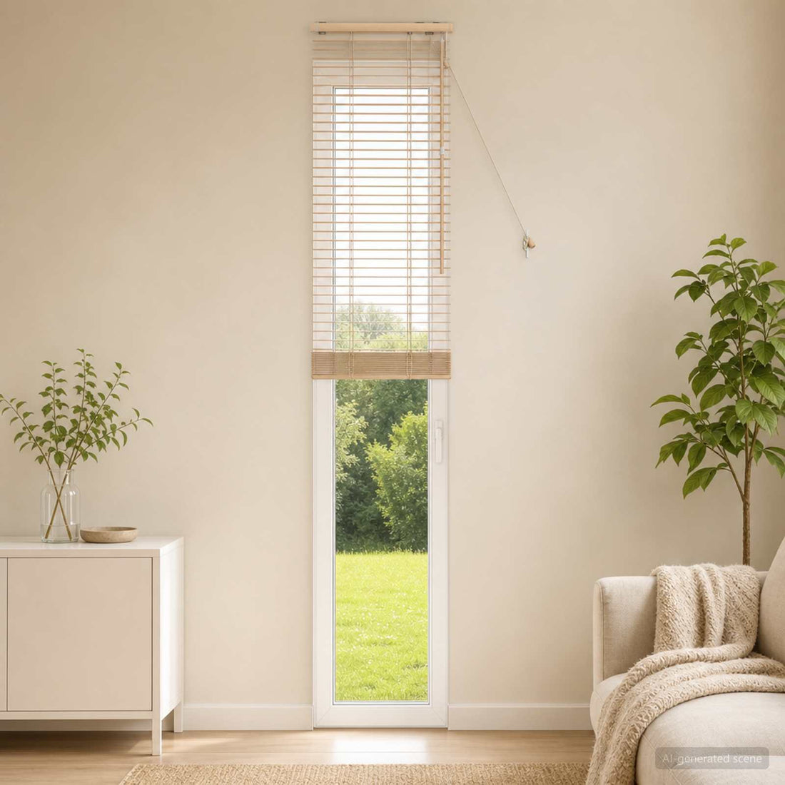vidaXL Persiana veneciana Aspecto de roble 40 x 250 cm 35 mm