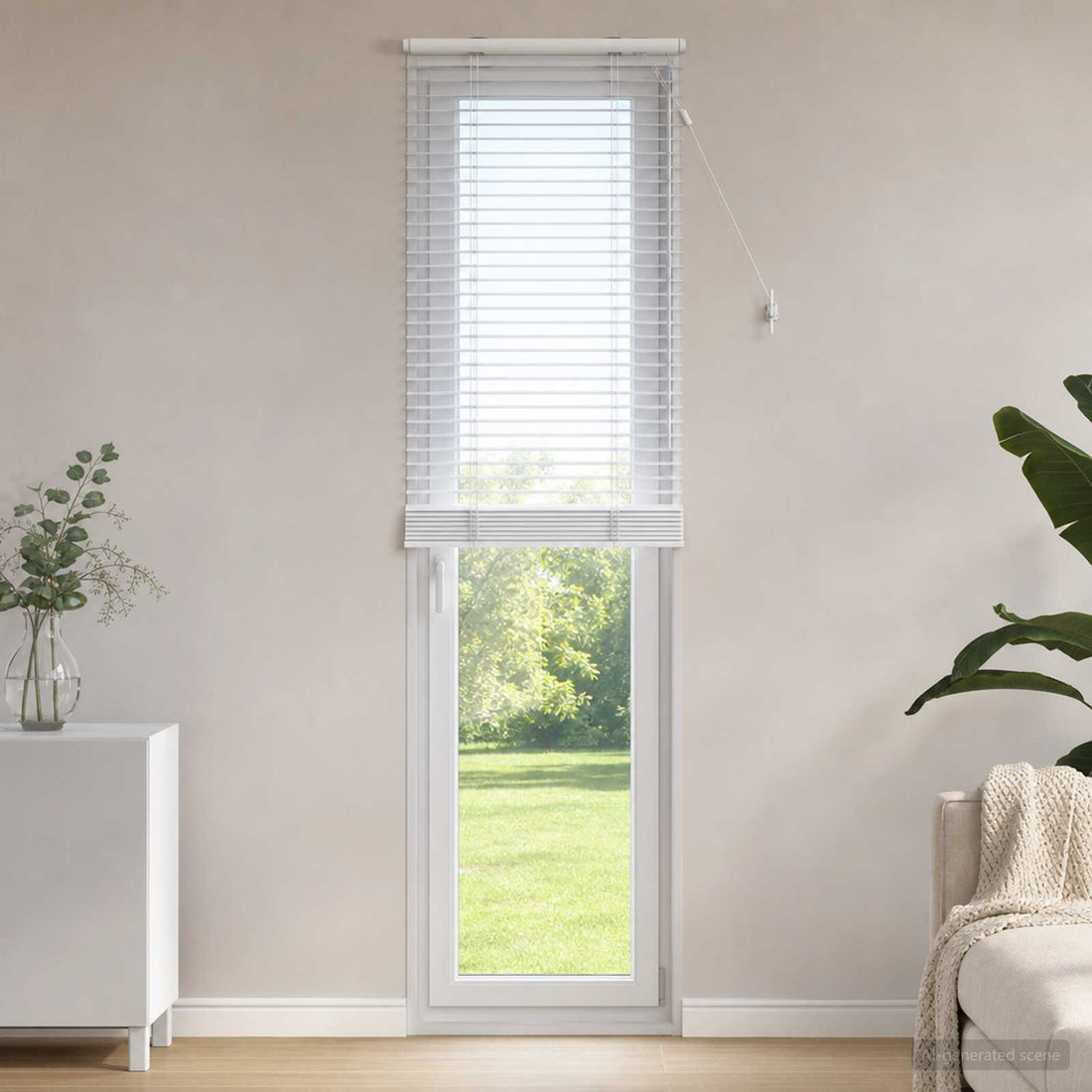 vidaXL Persiana veneciana Blanco 55 x 250 cm 35 mm