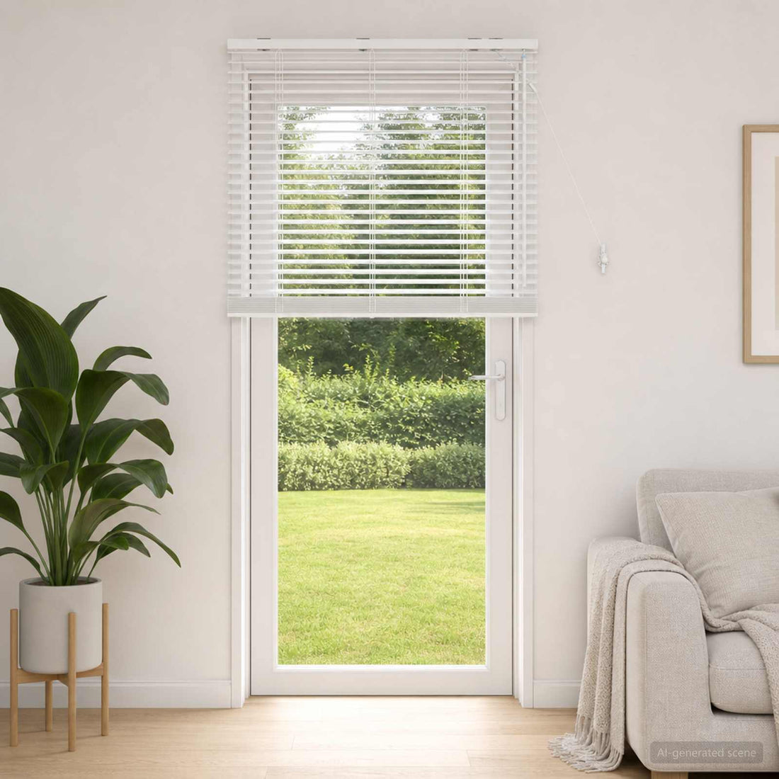 vidaXL Persiana veneciana Blanco 85 x 250 cm 35 mm