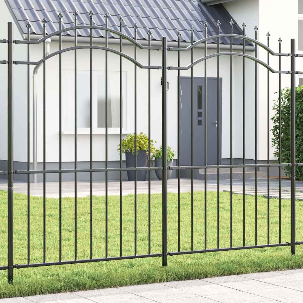 vidaXL Valla de Jardín WOERDEN 240 x 215 cm Gris