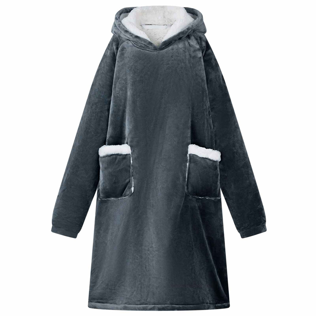 vidaXL Sudadera manta Azul marino M Forro Polar y Franela