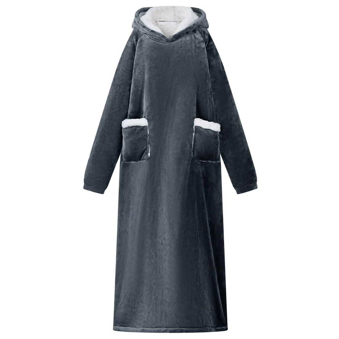 vidaXL Sudadera manta Azul marino L Forro Polar y Franela