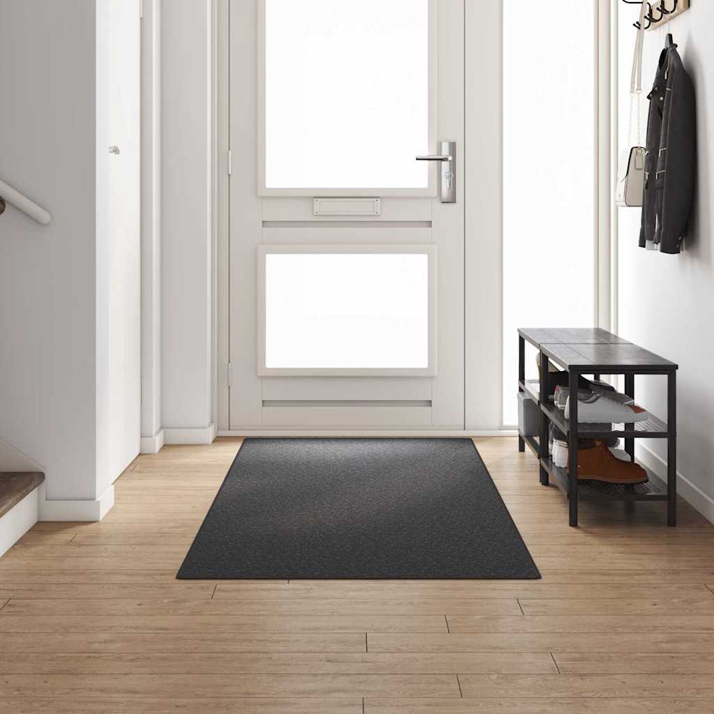vidaXL Runner de Alfombra Gris oscuro 100 x 300 cm 100% Polipropileno