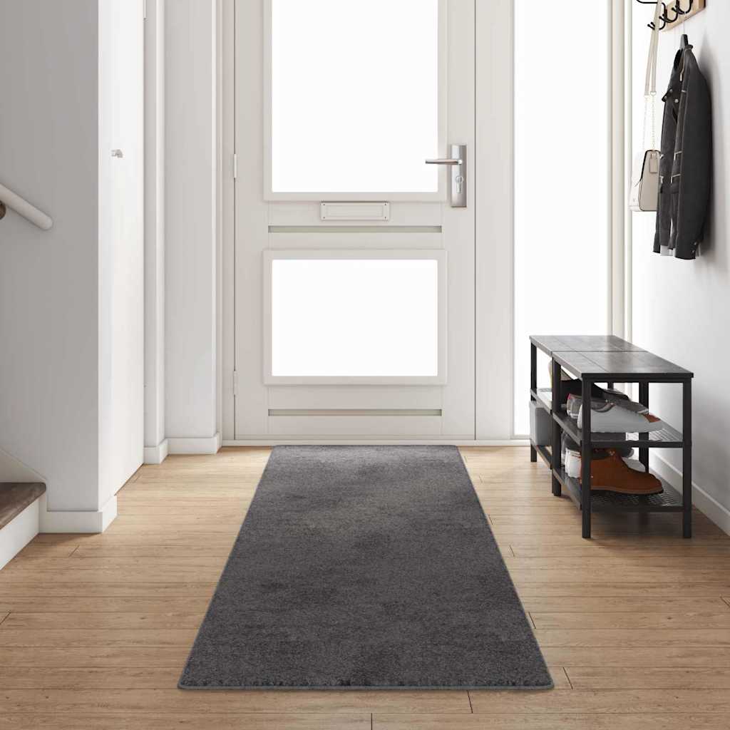 vidaXL Runner de Alfombra Gris 80 x 400 cm