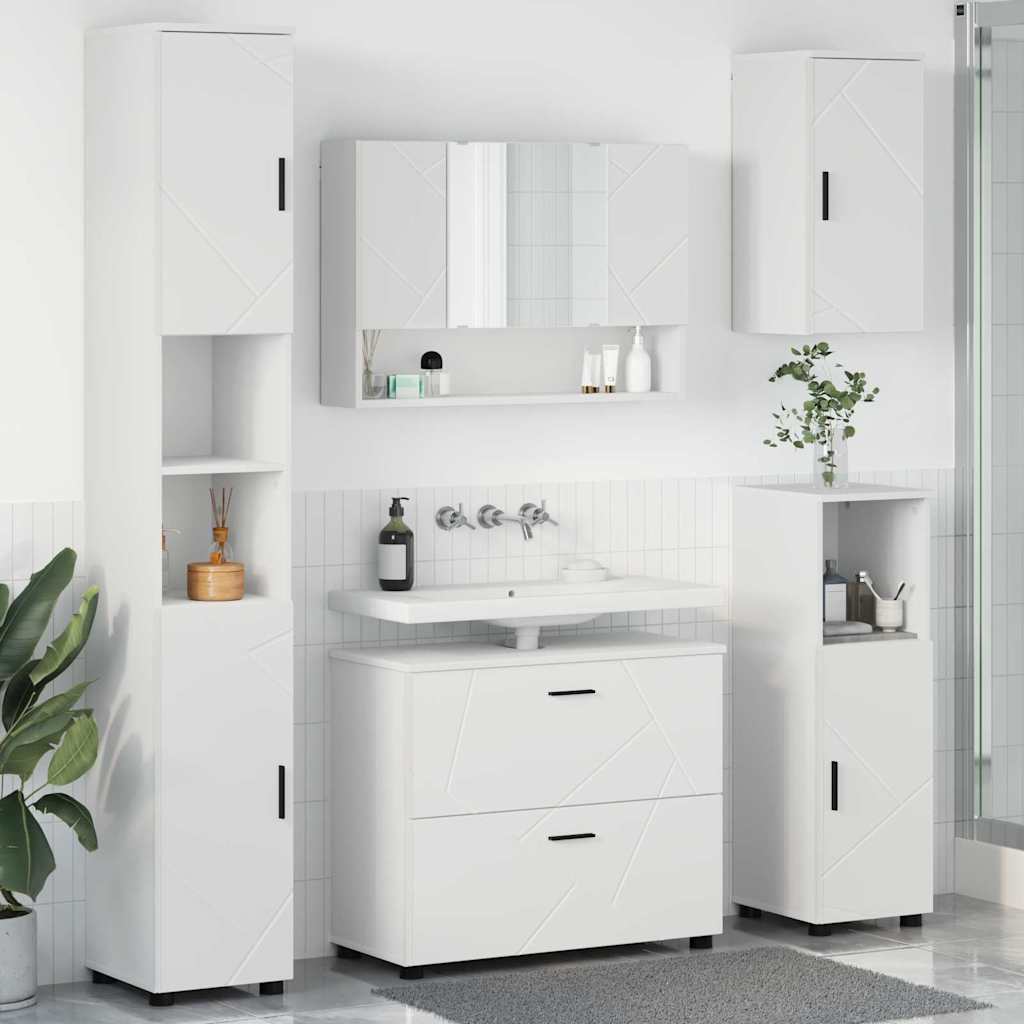 vidaXL Juego de muebles de baño 5 uds. 35 x 30 x 192 cm