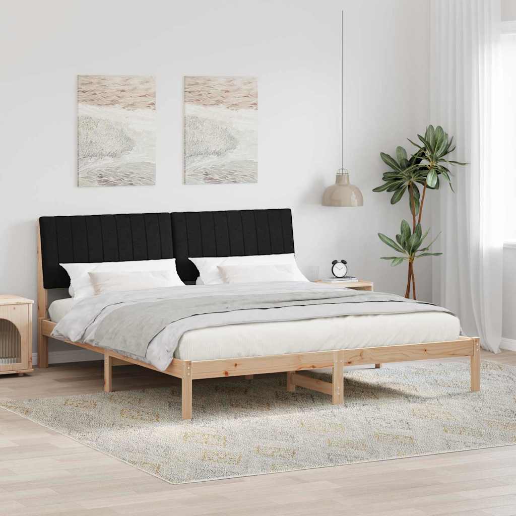 vidaXL Estructura de cama Marrón 180 x 200 cm Madera de pino macizo