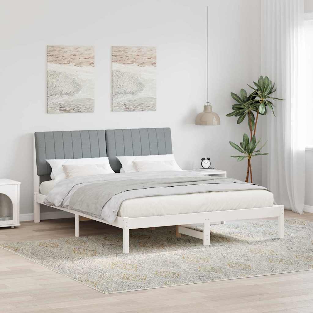 vidaXL Estructura de cama 160 x 200 cm Madera de pino macizo
