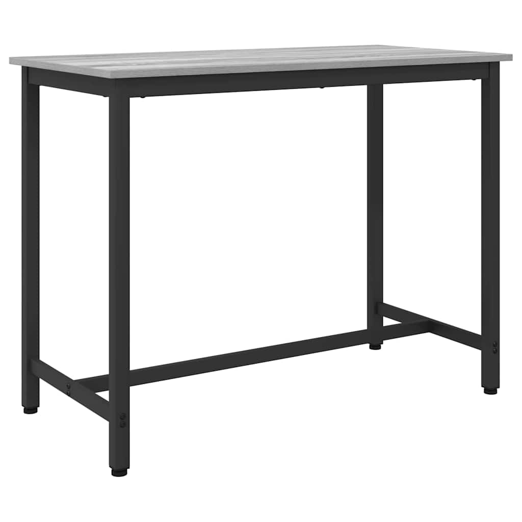 vidaXL Mesa Gris Sonoma 100 x 50 x 76,5 cm