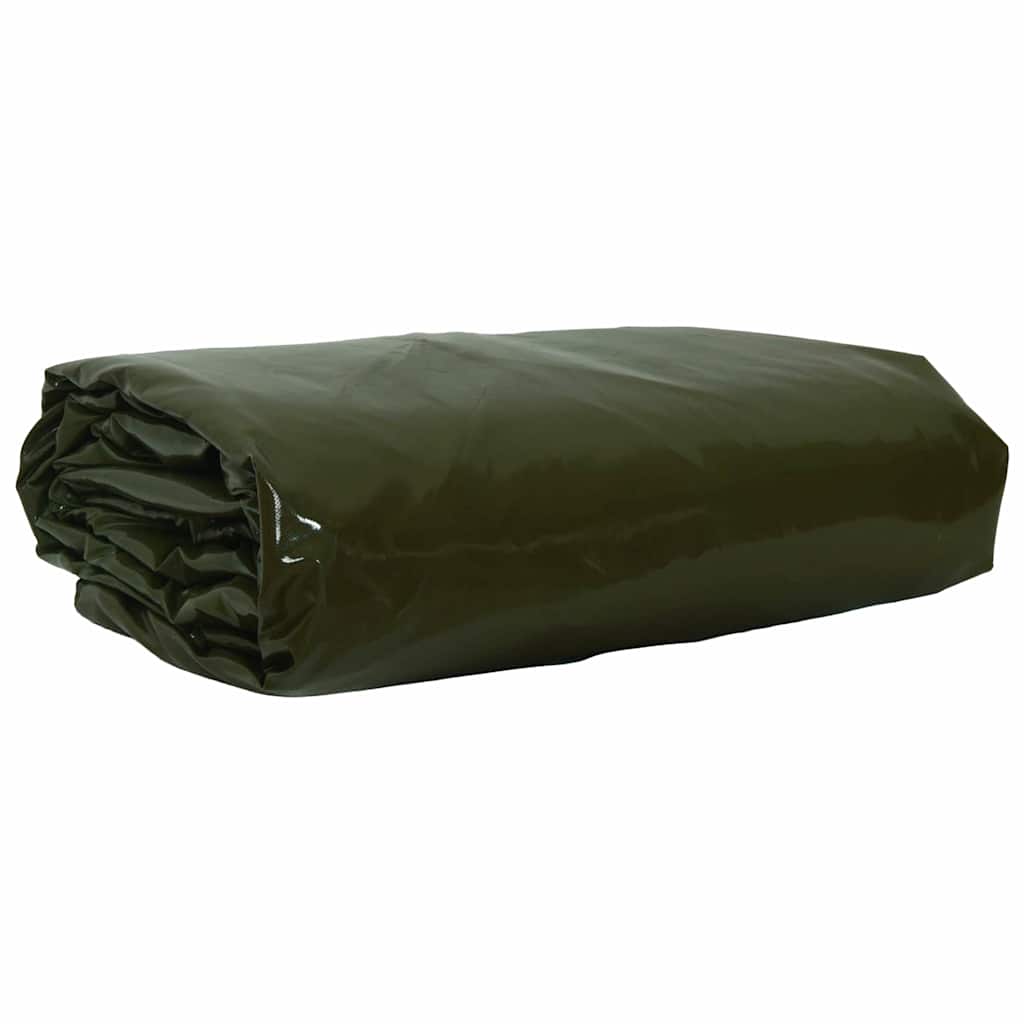 vidaXL Lona 650g / m² Verde oliva 5 x 7 m Lona con recubrimiento de PVC