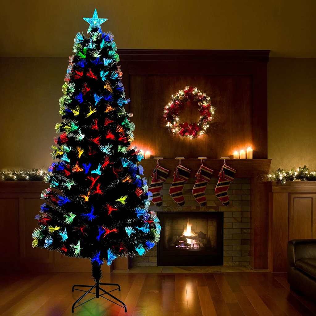 vidaXL Árbol de Navidad artificial Verde 240 cm PVC