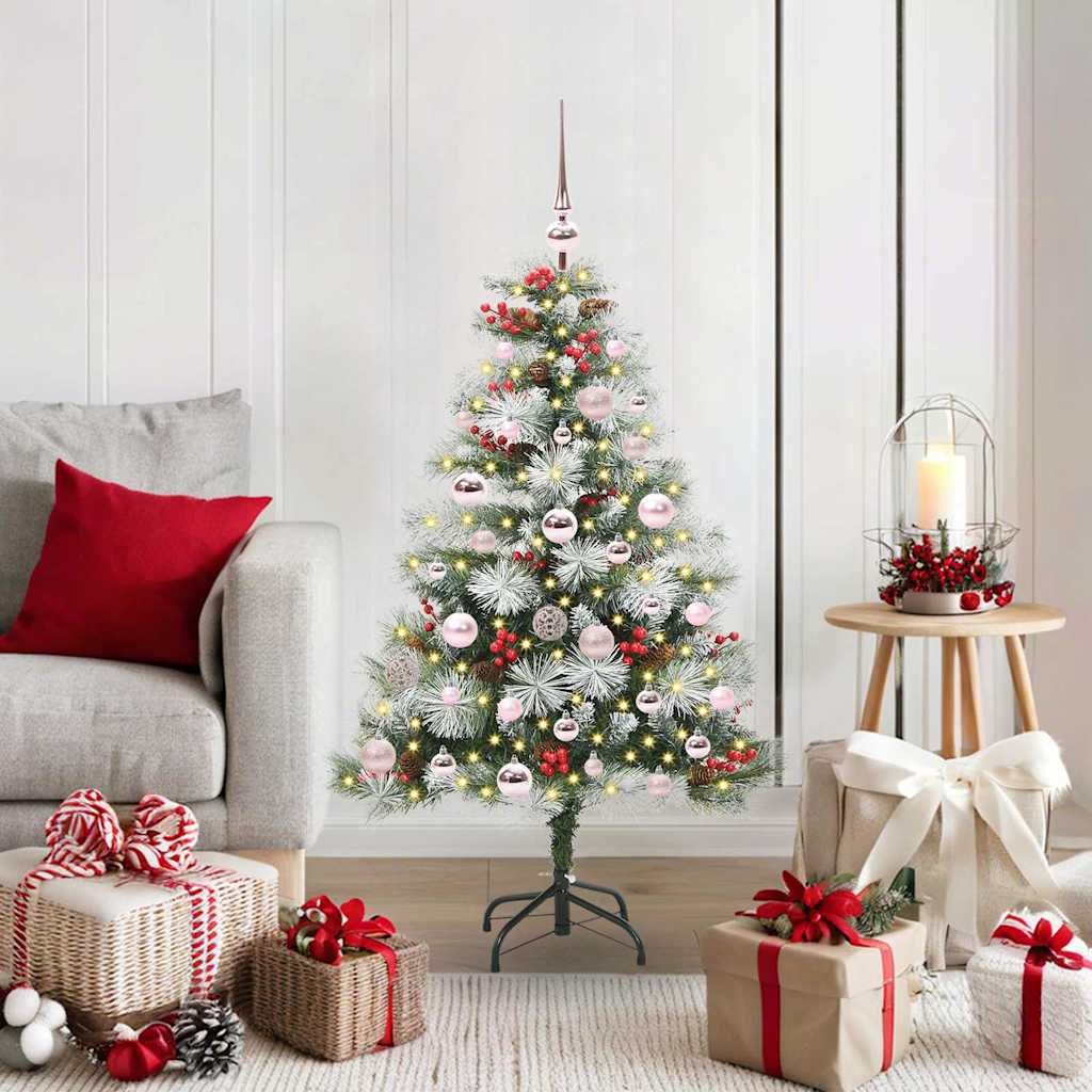 vidaXL Árbol de Navidad artificial verde y 120 cm