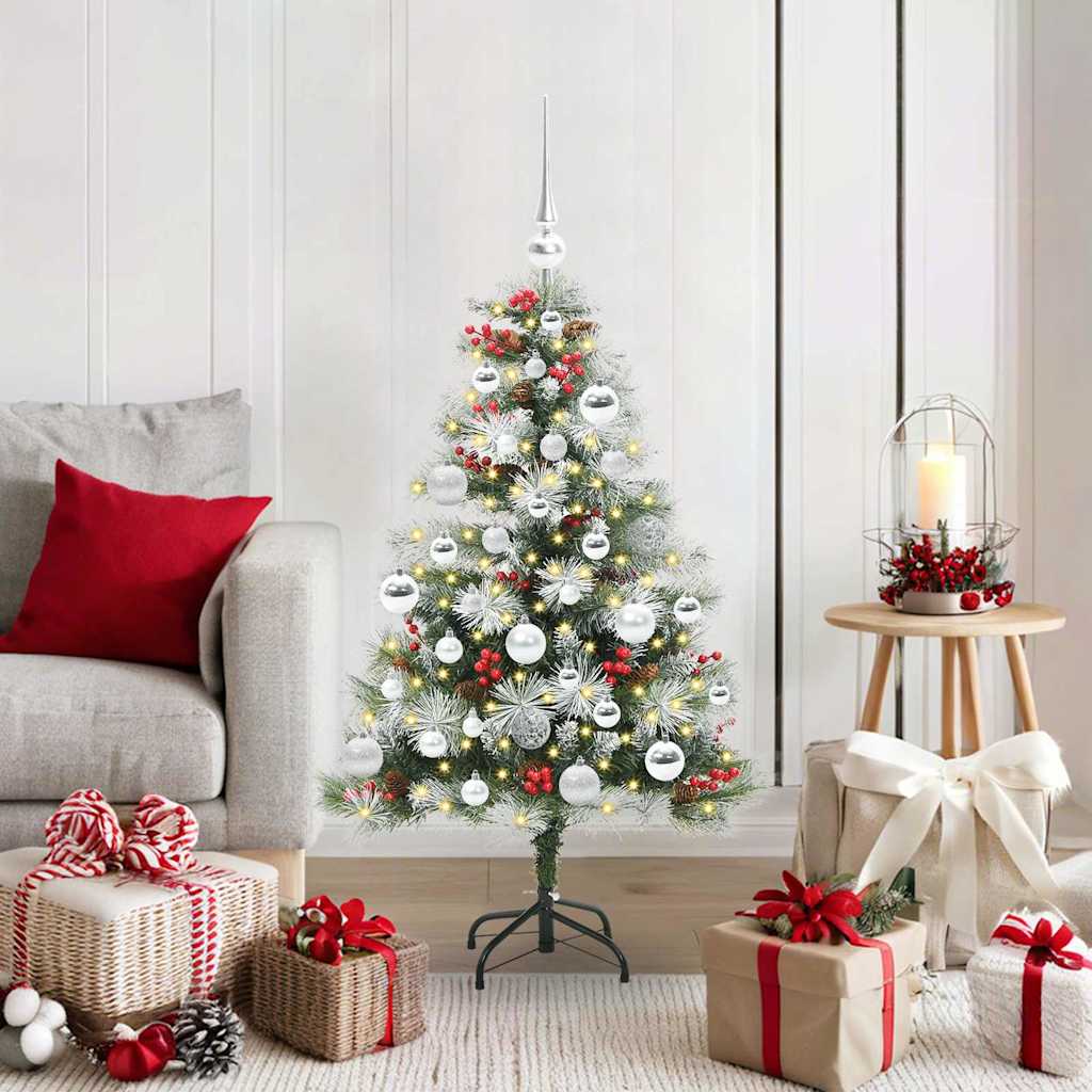 vidaXL Árbol de Navidad artificial verde y 120 cm