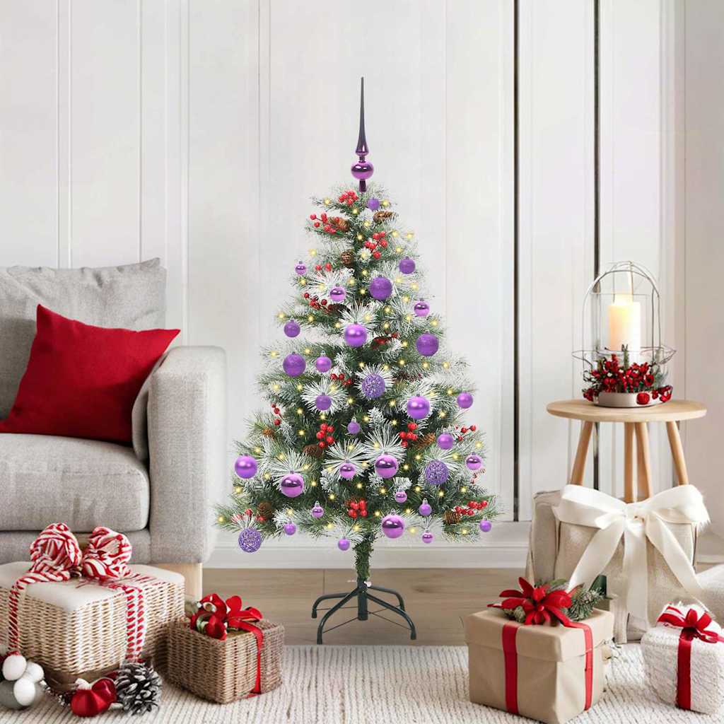 vidaXL Árbol de Navidad artificial verde y 120 cm