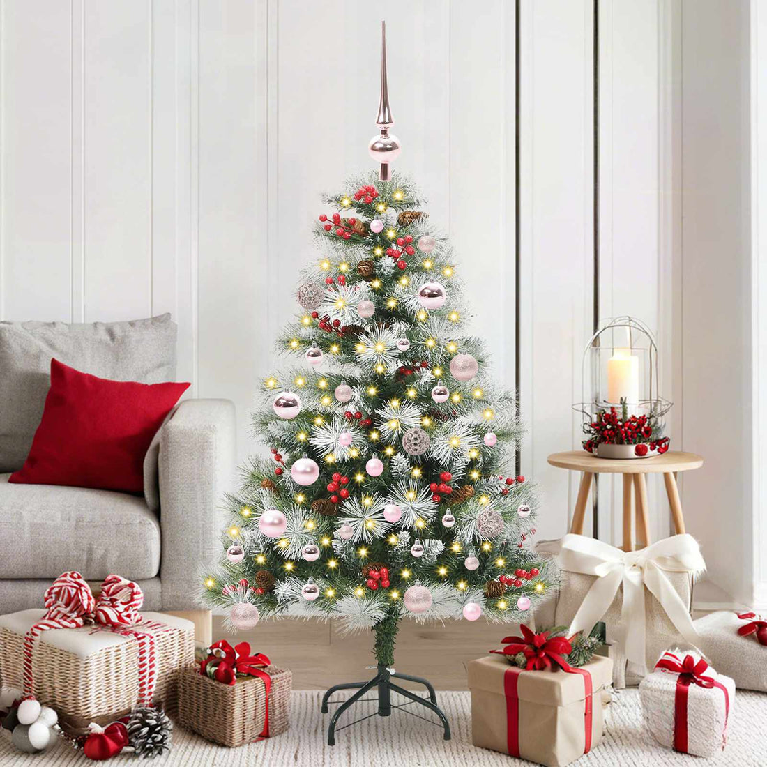 vidaXL Árbol de Navidad artificial verde y 150 cm