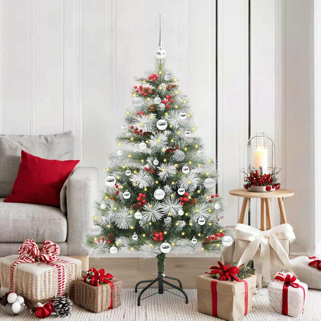 vidaXL Árbol de Navidad artificial verde y 150 cm