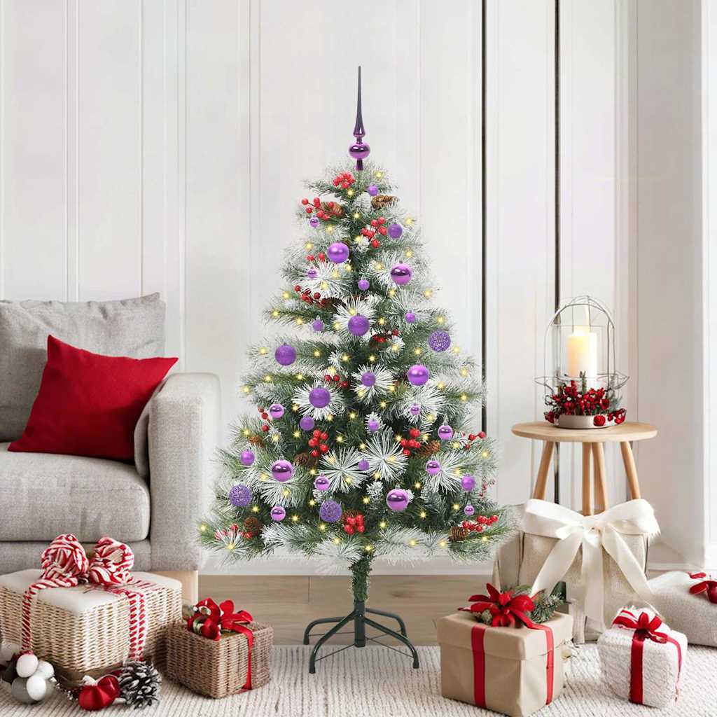 vidaXL Árbol de Navidad artificial verde y 150 cm