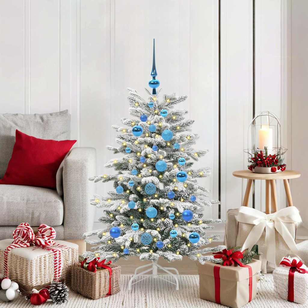 vidaXL Árbol de Navidad artificial con ramas articuladas 120 cm