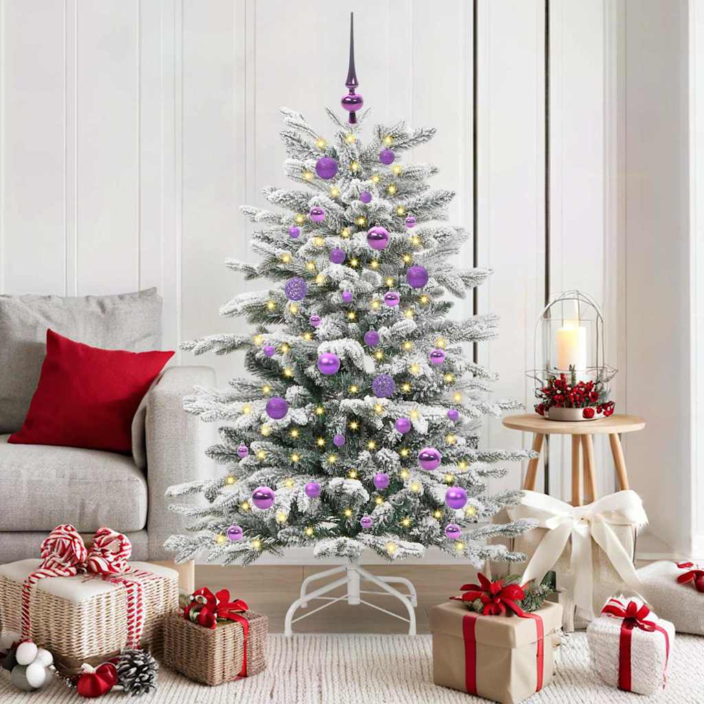 vidaXL Árbol de Navidad artificial con ramas articuladas 150 cm