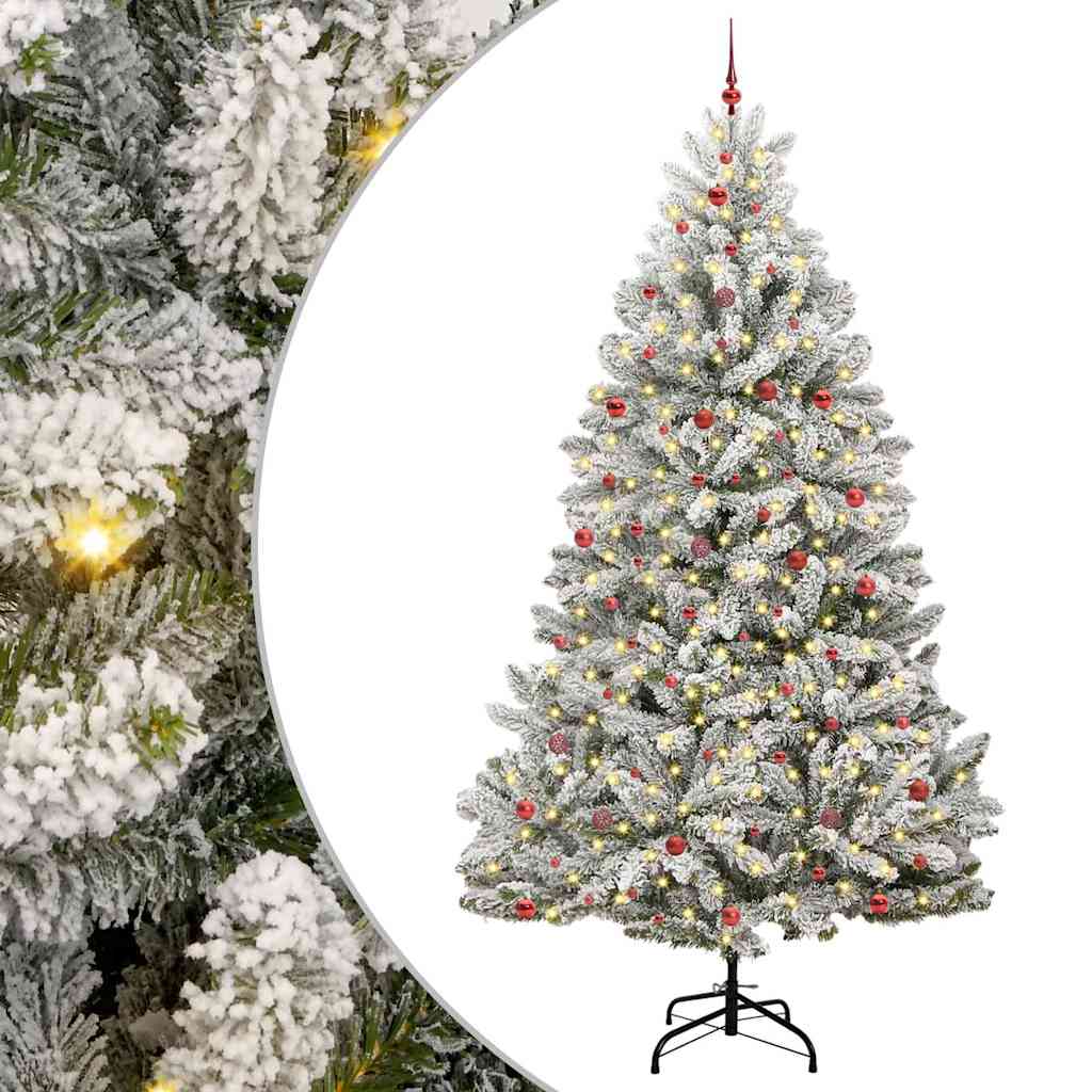 vidaXL Árbol de Navidad artificial 300 cm 300 LED Blanco Cálido