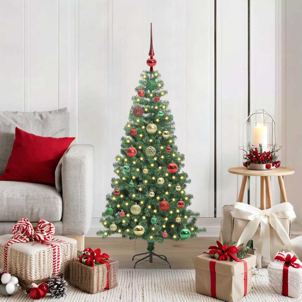 vidaXL Árbol de Navidad Verde 120 cm PVC