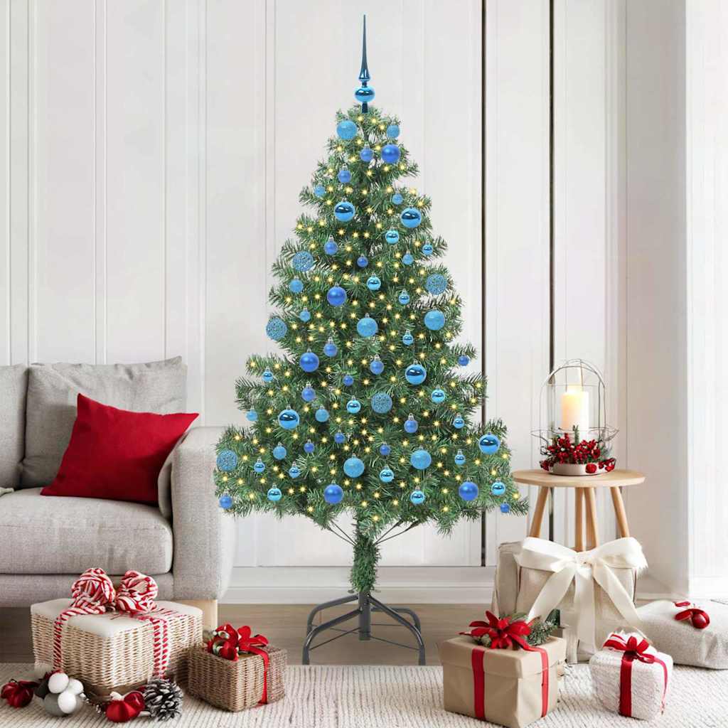 vidaXL Árbol de Navidad Verde 180 cm PVC