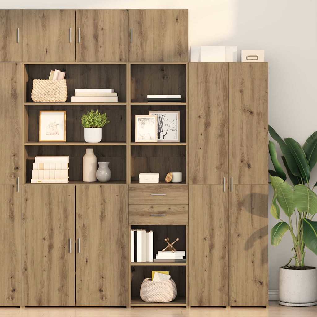 vidaXL Alacena Roble artisan 45 x 42,5 x 185 cm Madera de ingeniería