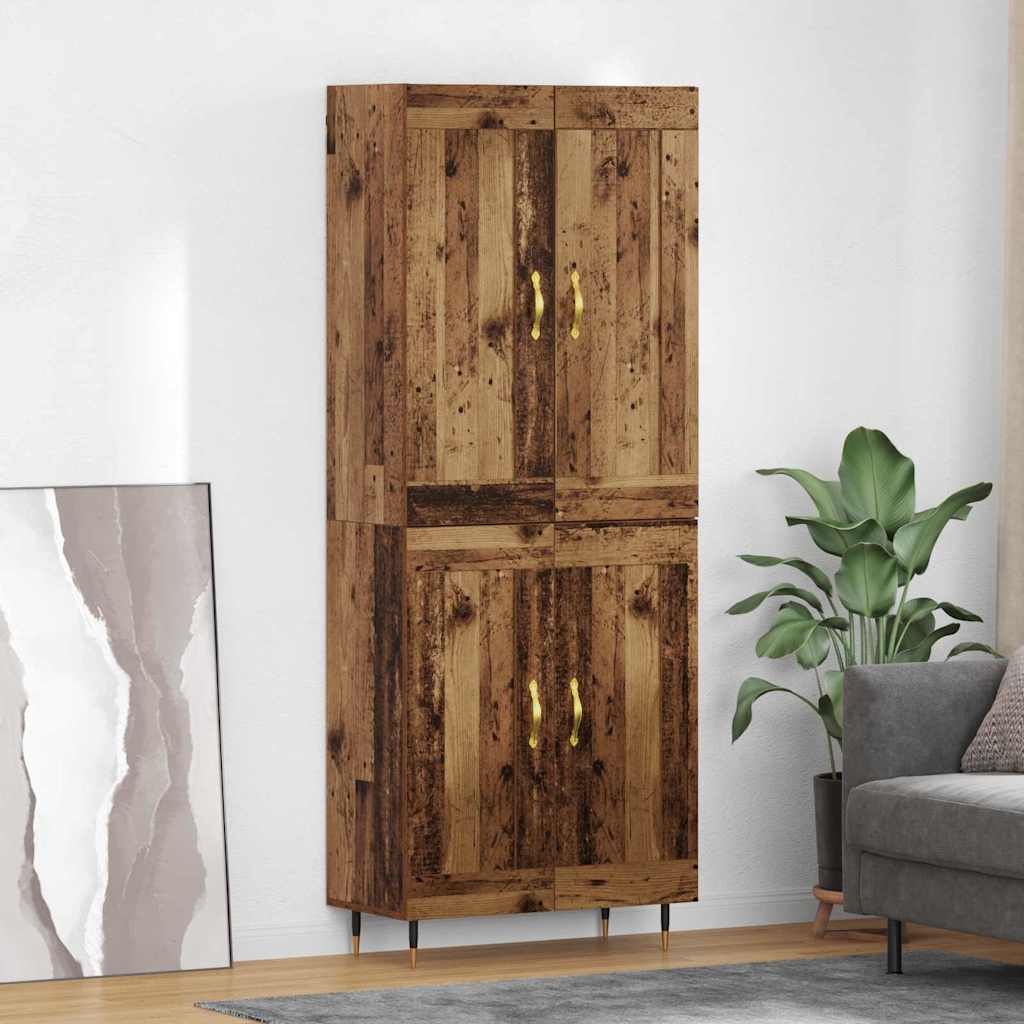 vidaXL Alacena Madera Vieja 69,5 x 34 x 90 cm Madera de ingeniería