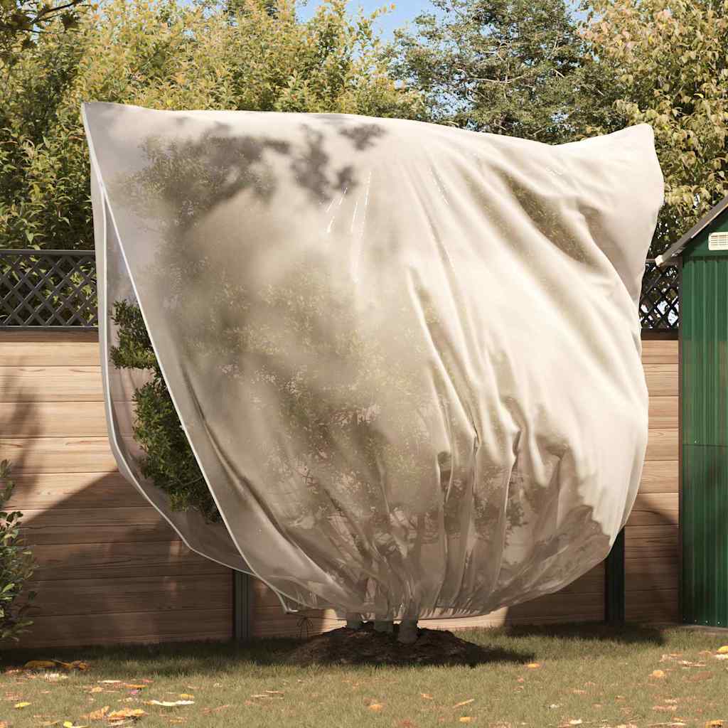 vidaXL Cubiertas de Forro para Protección contra el Frío 3 uds. Beige