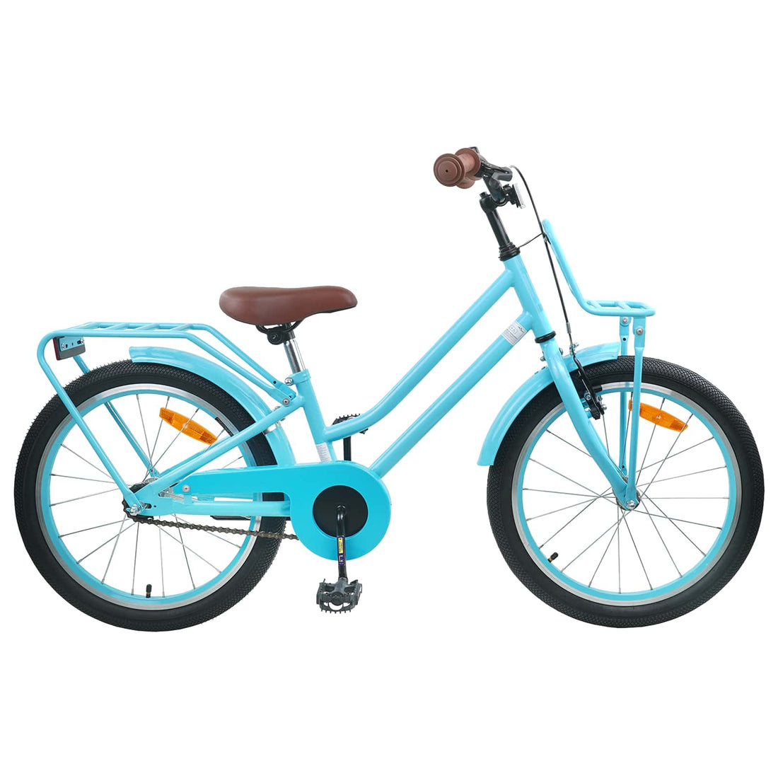 vidaXL Bicicleta Infantil 22 Pulgadas para 7-12 años Azul Claro