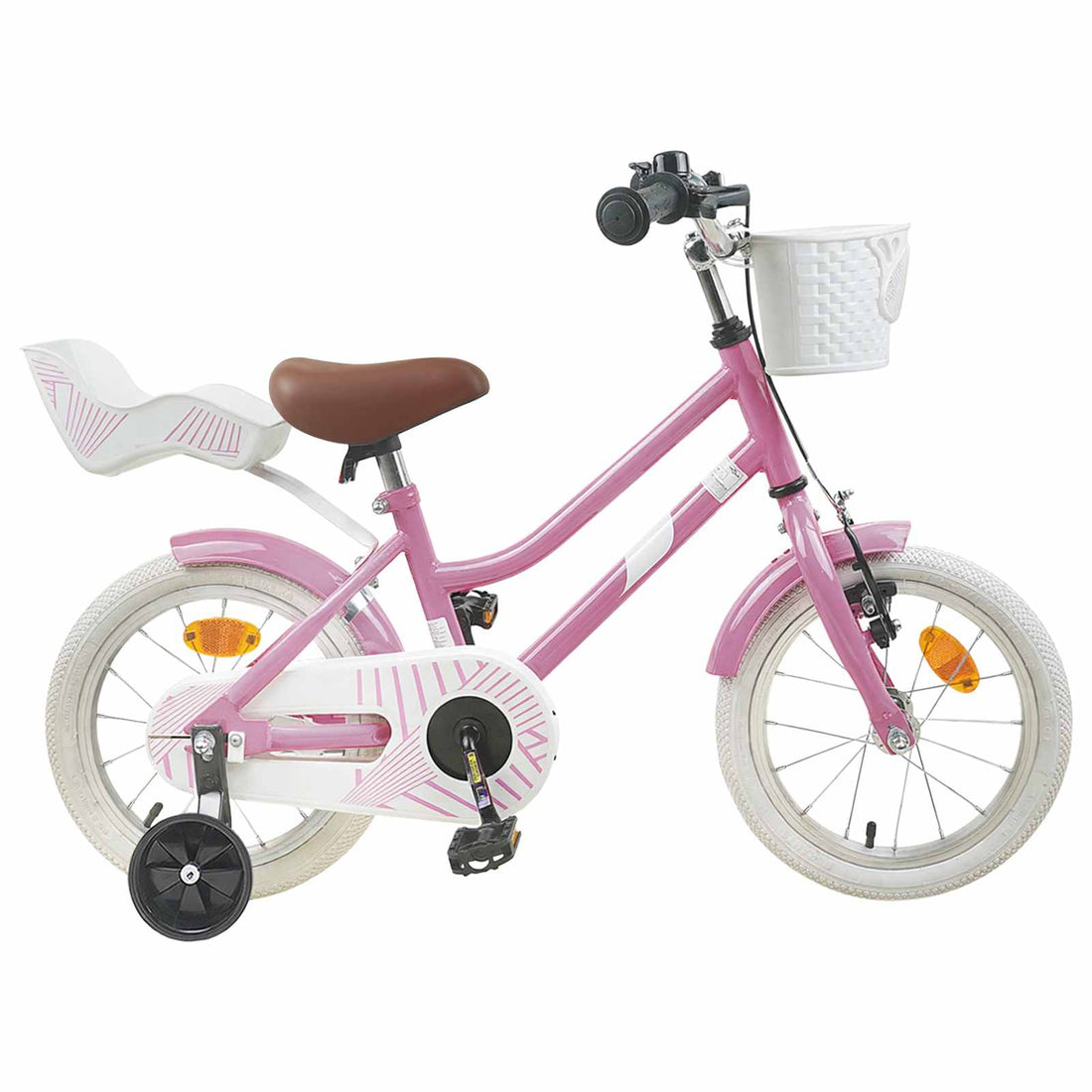 vidaXL Bicicleta Infantil 14 Pulgadas para niños de 3 a 5 años