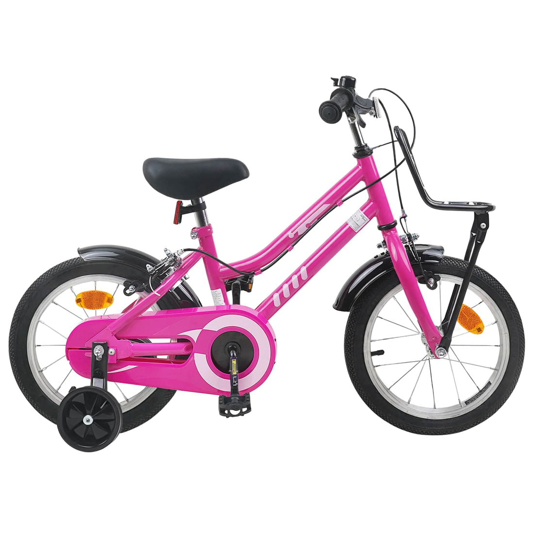 vidaXL Bicicleta Infantil 14 Pulgadas para niños de 3 a 5 años