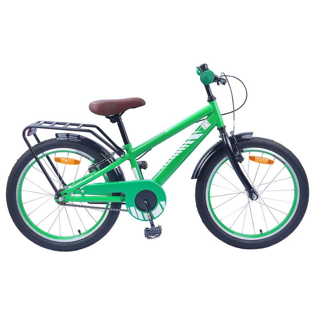 vidaXL Bicicleta Infantil 20 Pulgadas para 6-11 años Verde