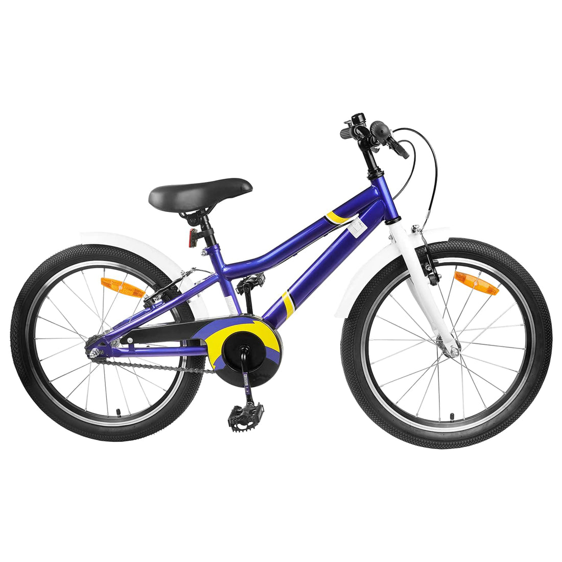 vidaXL Bicicleta Infantil 24 Pulgadas para 8-12 años Azul y