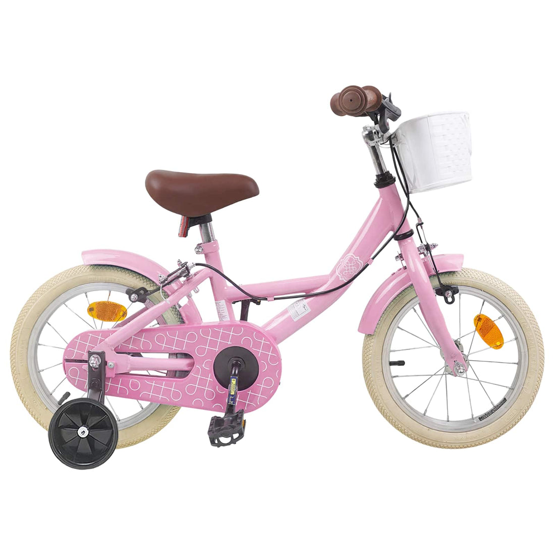 vidaXL Bicicleta Infantil 12 Pulgadas para 2-4 años Rosa claro